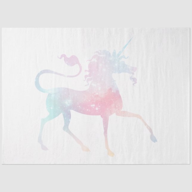 Design der Galaxy Unicorn Serie 3 Seidenpapier (Vorderseite)