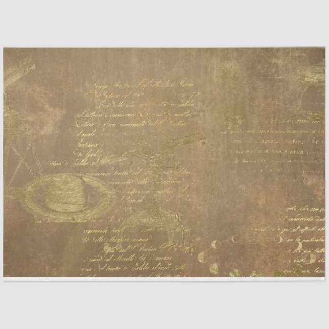 Design der Galileo-Serie 8 Seidenpapier (Vorderseite)