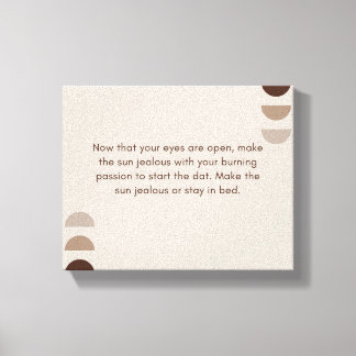 Design der gedruckten Leinwand