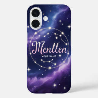 Design der Gehäuse für mystische Galaxien iPhone 16 Hülle