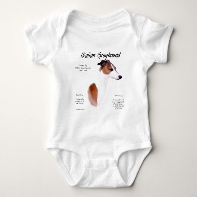 Design der Geschichte Italiens Baby Strampler (Vorderseite)