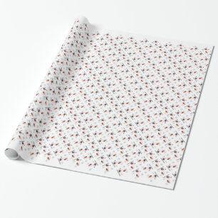 Design der Geschichte Italiens Geschenkpapier