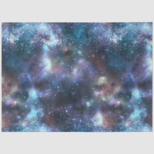 Design der glänzenden Galaxy-Serie 3 Seidenpapier