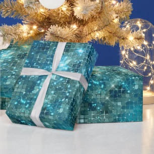 Design der glänzenden Galaxy-Serie 7 Geschenkpapier