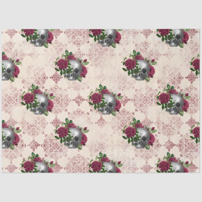 Design der Gothic Countenance 12 Seidenpapier (Vorderseite)