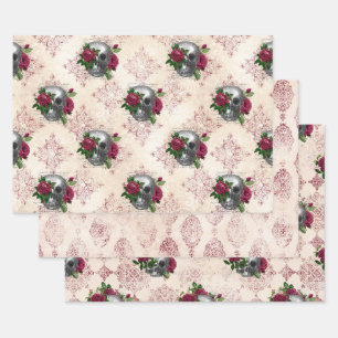 Design der Gothic Countenance 16 Geschenkpapier Set