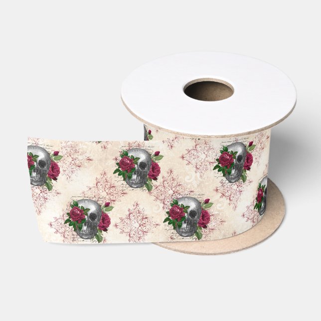 Design der Gothic Countenance 16 Satinband (Spule)