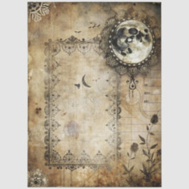 Design der Gothic Junk Journal-Serie 10 Seidenpapier