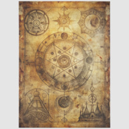 Design der Gothic Junk Journal-Serie 19 Seidenpapier