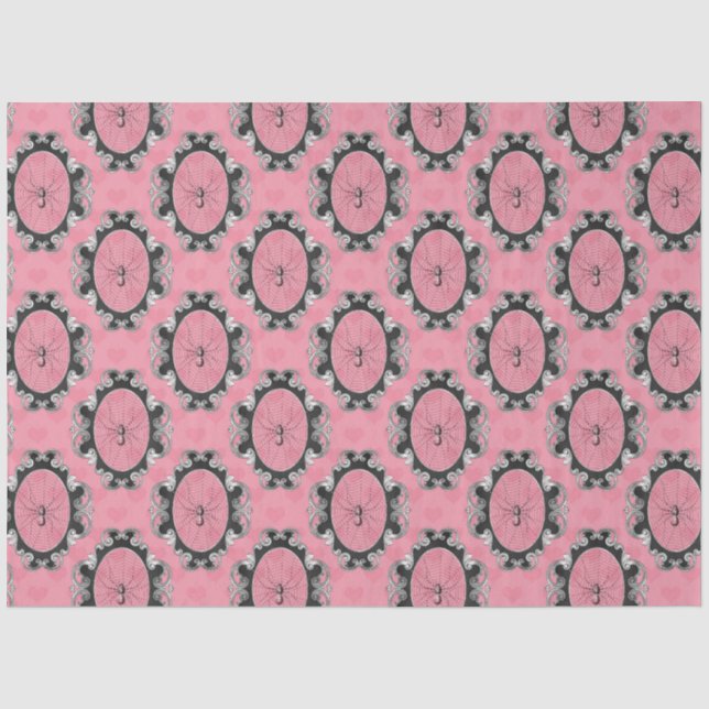 Design der gotischen Liebe 15 Seidenpapier (Vorderseite)