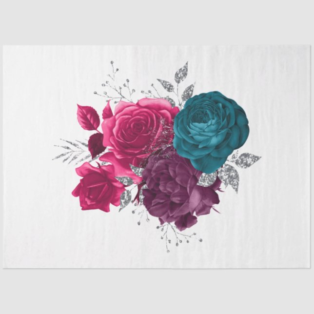 Design der gotischen Verzauberungsserie 18 Seidenpapier (Vorderseite)