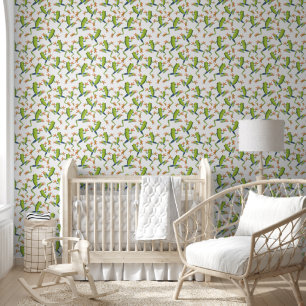 Design der Grünbaum-Frog-Muster Tapete