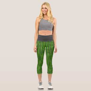 Design der Grünhäute und Sonnenblumen 11 Capri Leggings