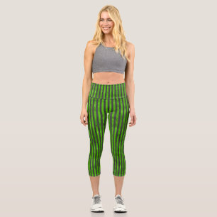 Design der Grünhäute und Sonnenblumen 11 Capri Leggings