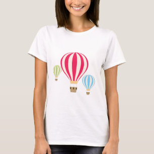 Design der Heißluftballons T-Shirt