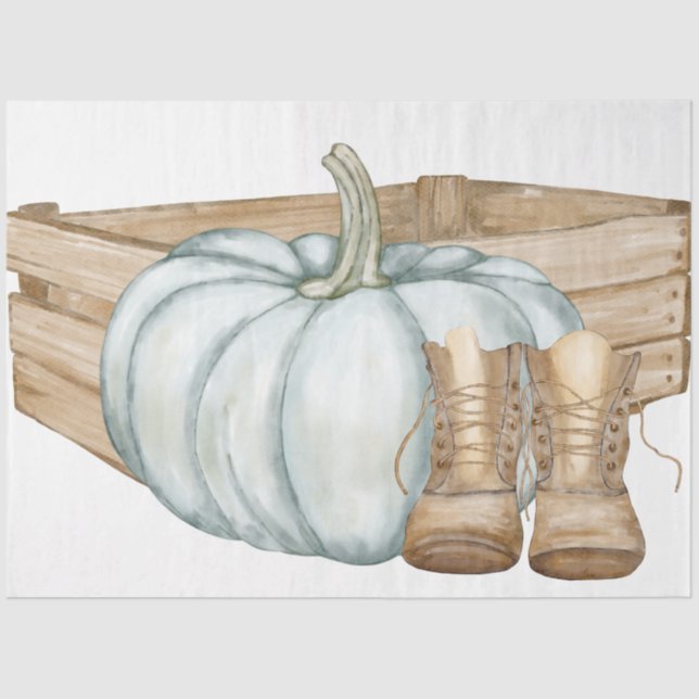 Design der Herbst-Erntedank 6 Seidenpapier (Vorderseite)