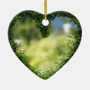 Design der Herz-Hedge-Technik Keramikornament