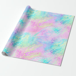 Design der iridescent Leopard-Serie 10 Geschenkpapier