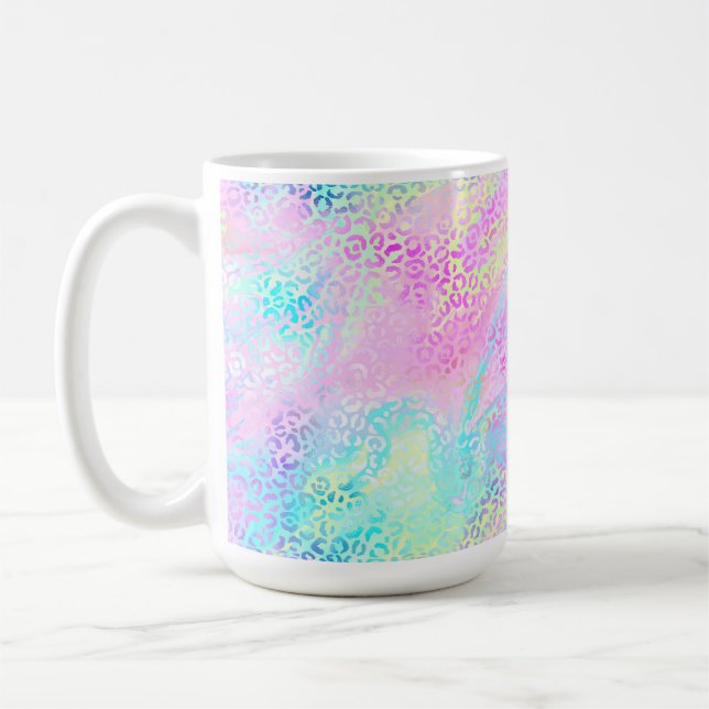 Design der iridescent Leopard-Serie 10 Kaffeetasse (Links)