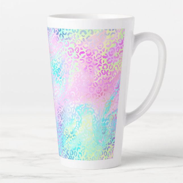 Design der iridescent Leopard-Serie 10 Milchtasse (Rechts)