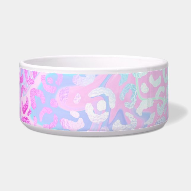 Design der iridescent Leopard-Serie 10 Napf (Vorderseite)
