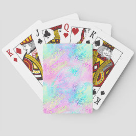 Design der iridescent Leopard-Serie 10 Spielkarten