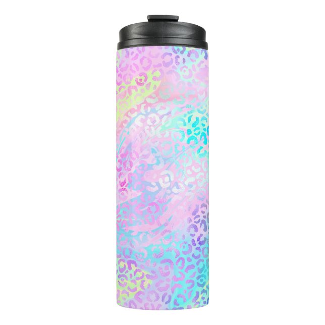 Design der iridescent Leopard-Serie 10 Thermosbecher (Vorderseite)
