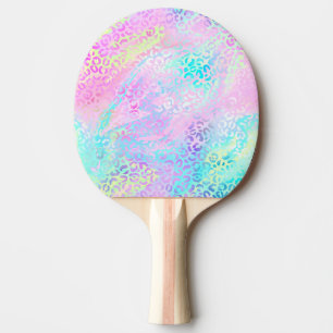 Design der iridescent Leopard-Serie 10 Tischtennis Schläger