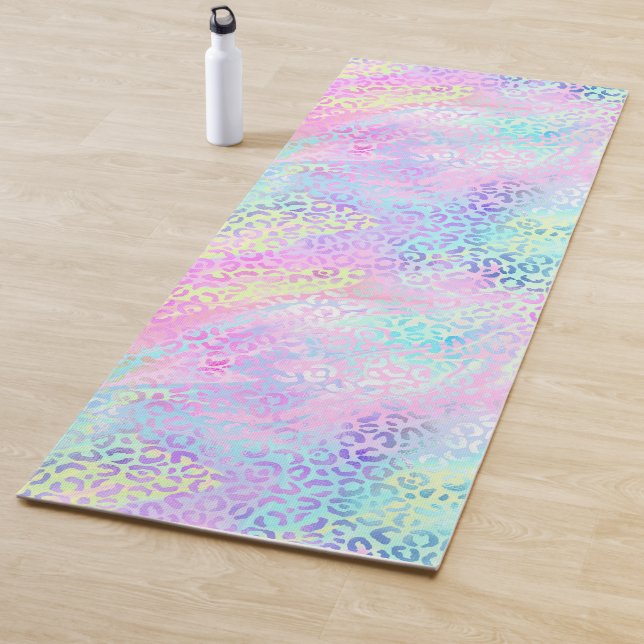 Design der iridescent Leopard-Serie 10 Yogamatte (Beispiel)