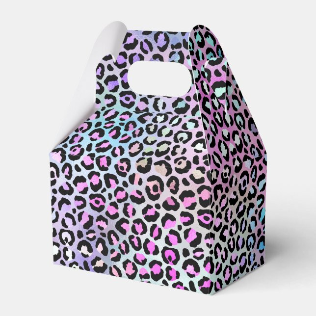 Design der iridescent Leopard-Serie 12 Geschenkschachtel (Vorderseite)