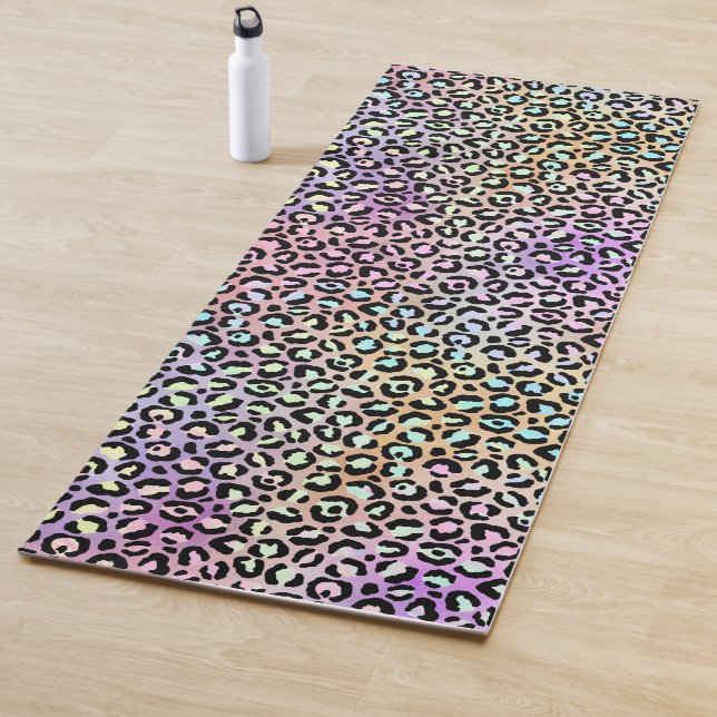 Design der iridescent Leopard-Serie 6 Yogamatte (Beispiel)