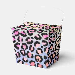 Design der irideszierenden Leopard-Serie 7 Geschenkschachtel