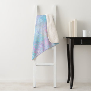 Design der irideszierenden Leopard-Serie 9 Sherpadecke