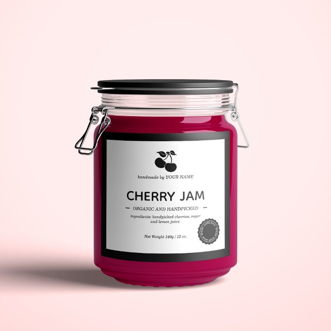 Design der Jam Jar Label-Verpackung (Von Creator hochgeladen)