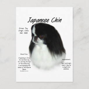 Design der japanischen Chirurgeschichte Postkarte