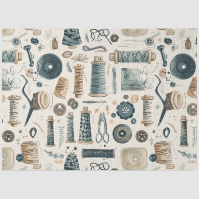 Design der Junk Journal-Serie 2 Seidenpapier (Vorderseite)