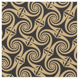 Design der keltischen Spiralen Stoff