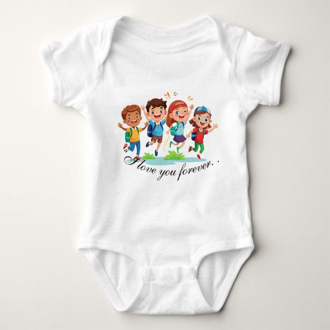 Design der Kinder Baby Strampler (Vorderseite)