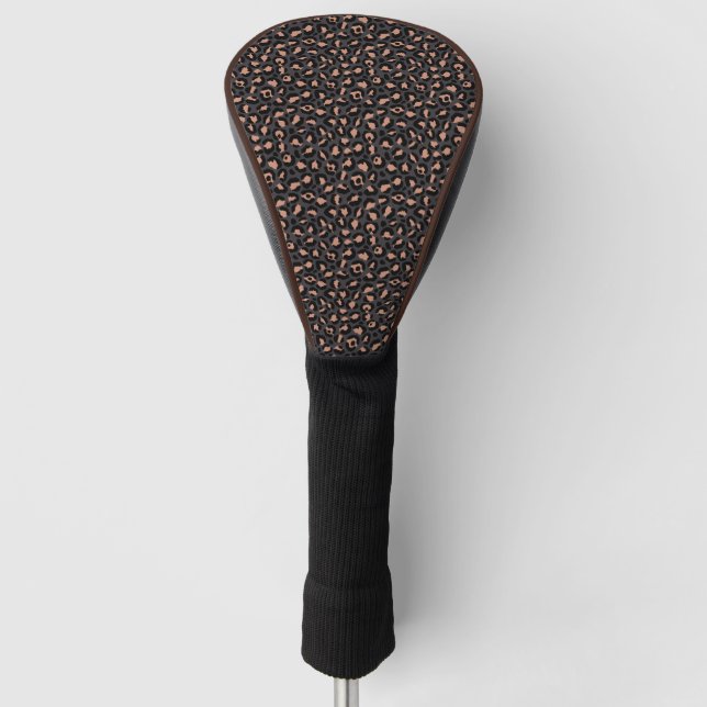 Design der klassischen Leopard-Serie 11 Golf Headcover (Vorderseite)