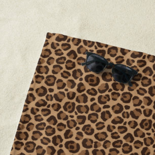 Design der klassischen Leopard-Serie 12 Strandtuch