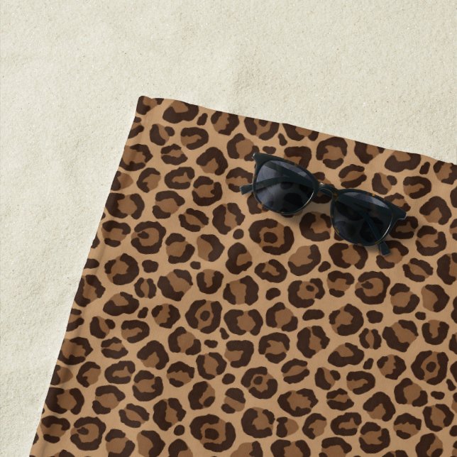 Design der klassischen Leopard-Serie 12 Strandtuch (Beispiel)
