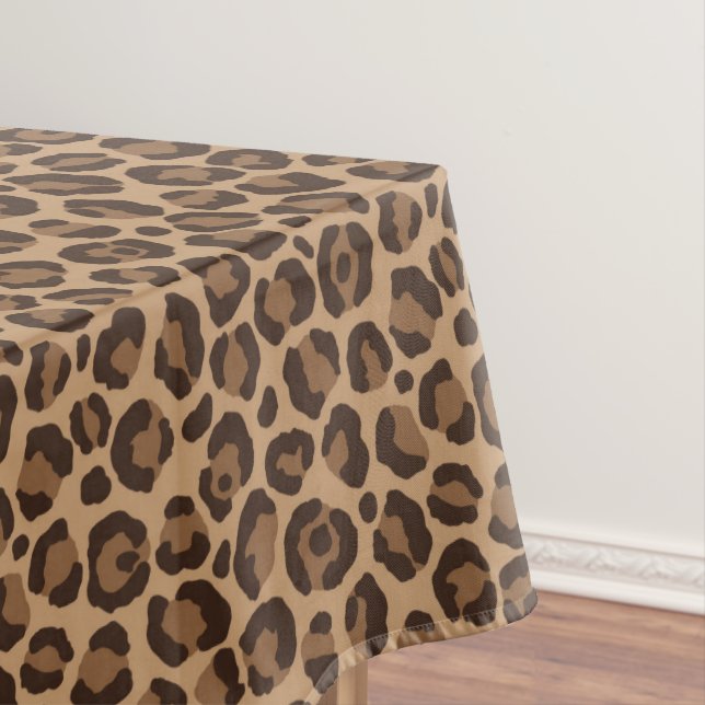 Design der klassischen Leopard-Serie 12 Tischdecke (Beispiel)