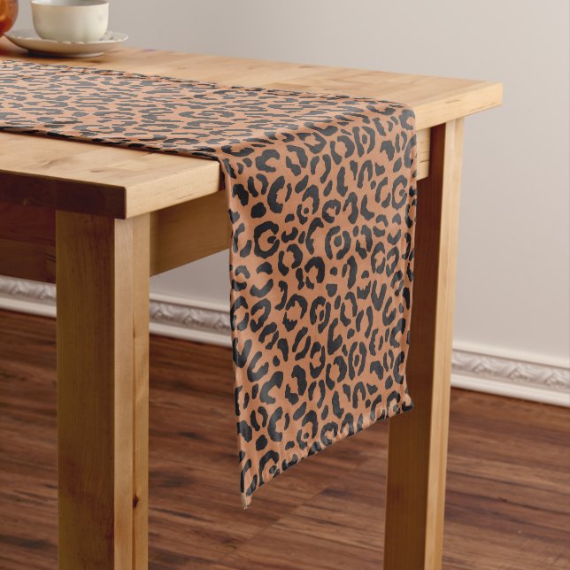 Design der klassischen Leopard-Serie 13 Mittelgroßer Tischläufer (Beispiel)