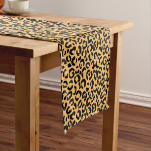 Design der klassischen Leopard-Serie 14 Kurzer Tischläufer