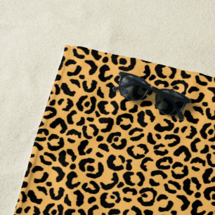 Design der klassischen Leopard-Serie 14 Strandtuch