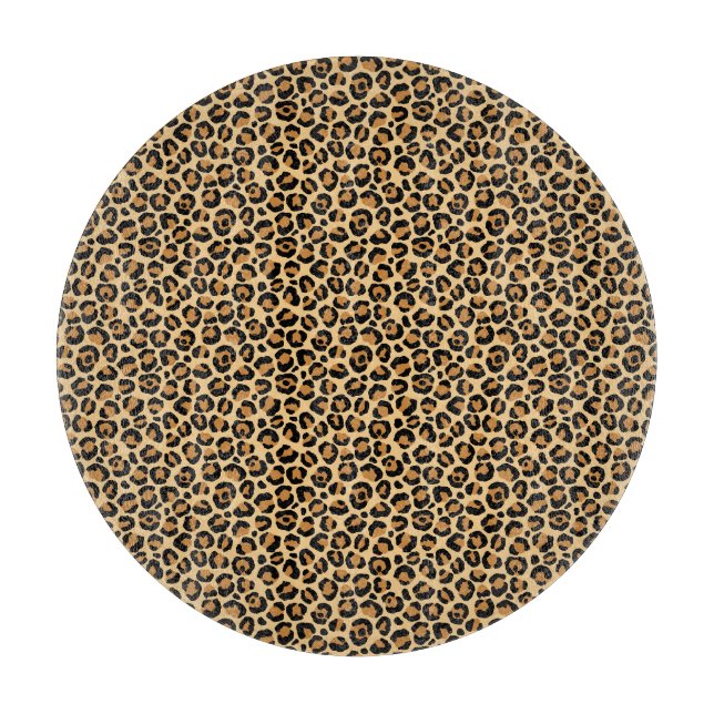 Design der klassischen Leopard-Serie 6 Schneidebrett (Vorderseite)