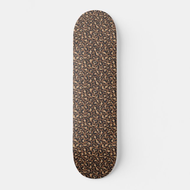 Design der klassischen Leopard-Serie 7 Skateboard (Vorderseite)