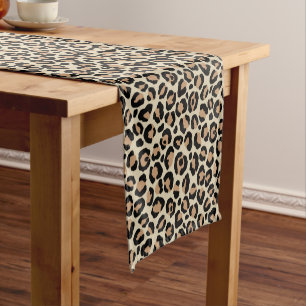 Design der klassischen Leopard-Serie 9 Kurzer Tischläufer