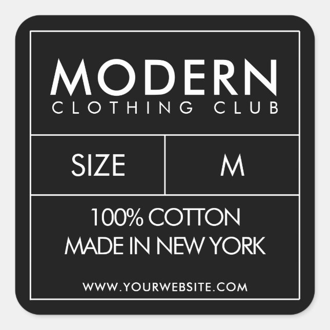 Design der Klebestreifen Quadratischer Aufkleber (Vorderseite)