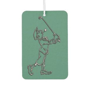 Design der Kontur für Golf Player ~ bearbeiteter H Autolufterfrischer